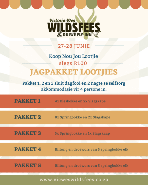 Jagpakket Lootjie