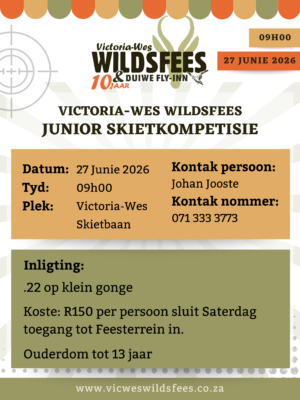 Victoria-Wes Wildsfees Junior Skietkompetisie